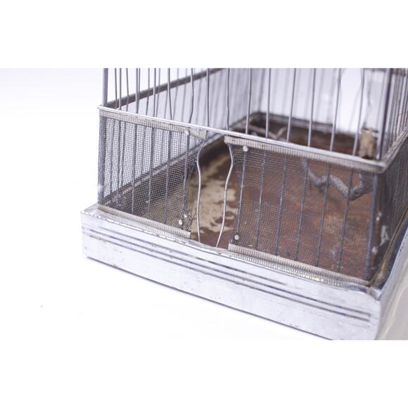 Vintage, Bird Cage, Metal, Aviary, Rust, Incomplete, FLAWED ~ 250202-WH 1093 - Picture 3 of 9